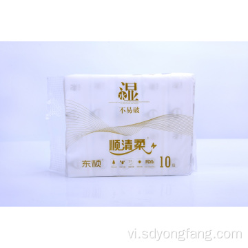 Khăn giấy mặt White Virgin 3-Ply Khăn giấy mặt đóng gói mềm